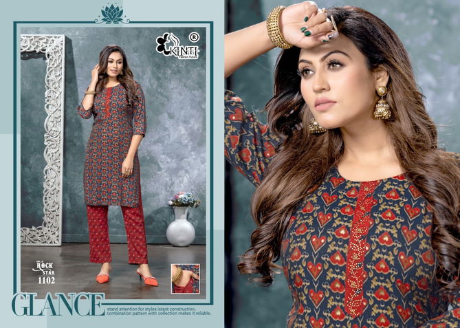 Kinti Rock Star 11 Daily Wear Printed Wholesale Kurti With Bottom Catalog